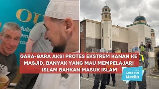 Gara-gara Aksi Protes Ekstrem Kanan ke Masjid, Banyak yang Mau Mempelajari Islam Bahkan Masuk Islam