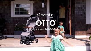 The New Evenflo Gold Otto One-Handed Self Folding Travel Stroller