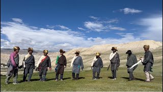 Cultural dance (shyabro) and song by Lomanthang Tilikheji Dharchok Tsokpa