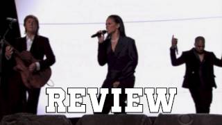 Rihanna 2015 Grammys Performance - Four Five Seconds (REVIEW) ft. Kanye West, Paul McCartney