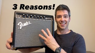 BEST Guitar Amp for Beginners UNDER $150: The Fender Champion 20 (Review, Settings and Demo)