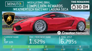 Lamborghini Gallardo @ Laguna Seca • Real Racing 3