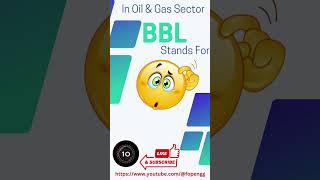 In #oil and #gas sector BBL #standsfor? 😇 #ytshorts #yt #short #yoitubeshorts