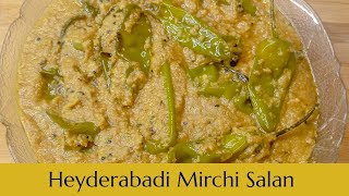 Hyderabadi Mirchi Salan Recipe | Mirchon Ka Salan #hyderabadimirchikasalan