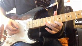 Pink Floyd - Money guitar solo cover