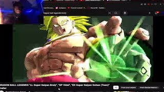 OH MY GOSH BROLY!!! | DRAGON BALL LEGENDS LF LSSJ BROLY REACTION!!