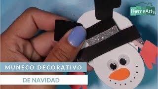 Muñeco decorativo de navidad - HomeArtTv producido por Juan Gonzalo Angel Restrepo