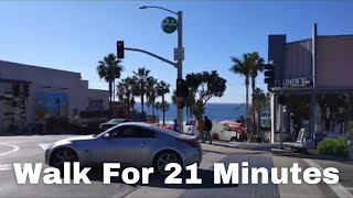 Walking Down Manhattan Beach Blvd, MANHATTAN BEACH