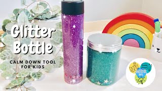 How to Create Calm Down Glitter Bottle