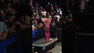 Seth Rollins acknowledges LA Knight & disses Roman Reigns 9/29/2023 Smackdown Sacramento, CA