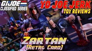 GI Joe Classified Retro Card Zartan