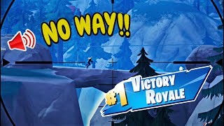 "NO WAY YOU JUST HIT THAT" | Our First Fortnite Video