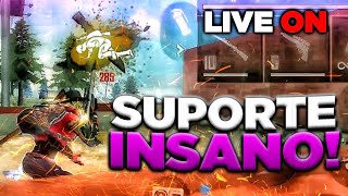 🔥BRUNIN - FREE FIRE  AO VIVO🔴 TREINANDO COM A LINE!🔥 #LOSGRANDES #10K