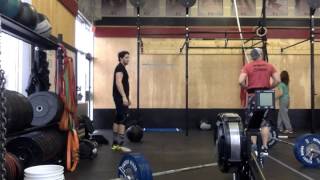 Nick Brown crossfit open 17.4 (RX - 202 reps)