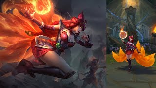 Foxfire Ahri Regular Skin (ASU 2023)