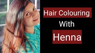 Henna से बालों को colour करने का तरीका | Hair colouring with Henna | MomaTiara