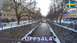 Uppsala Slott, Uppsala - Virtual Walking Tour in 4K - December 2022 - Sweden