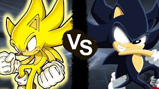 super sonic vs dark sonic (rivals of aether mod battle S3 finale)