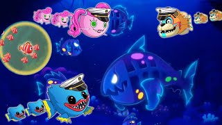 Mini game fishdom ads, help the fish - escape from neon shark, huggy wuggy fish Part 21