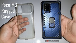 POCO M3 | Hybrid Armor Back Case with 360° Protection