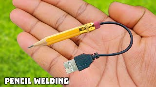 How To Make Simple Pencil Welding Machine At Home for soldering | practical invention