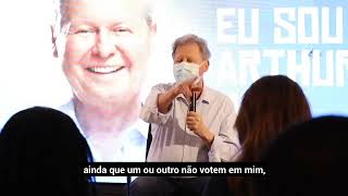 Arthur Virgílio agradece os nordestinos pela recepção calorosa