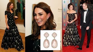 Kate Middleton Stunning in Flowery Alexander McQueen Gown for Portrait Gala