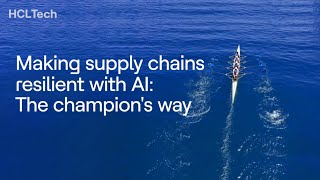 HCLTech at Blue Yonder ICON '24 - Making supply chains resilient with AI: The champion's way