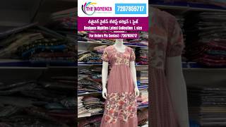 Hot trending Designer Nighties L  size | Nighties wholesale and retail online shop  | The Womenza