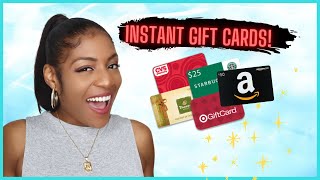 How To Get Free Gift Cards INSTANTLY! ⚡️