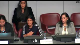 Listen to this powerful message by Nada Tarbush the Palestinian 🇵🇸 Diplomat at the UN