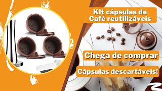 Kit cápsulas de café reutilizáveis