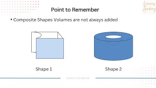 Volume & Surface Area of Composite Shapes #surfaceareaandvolumeclass9 #volumeandsurfaceareaofsolids