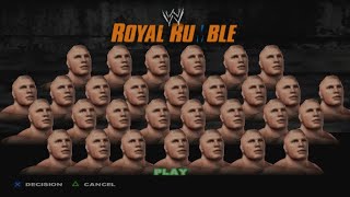 Unlimited Brock Lesnar In Royal Rumble Match - WWE SmackDown! Here Comes The Pain