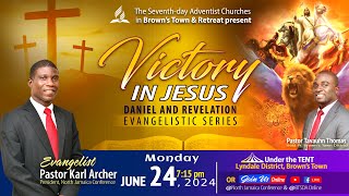 The 7 Last Plagues || Day 20 || Victory in Jesus Series || Pr. Karl Archer || June 24 2024