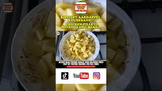 Kipfilet Aardappel Kouseband Masala Vulling voor Roti & Bara  | Chicken Fillet Potato Bean #shorts