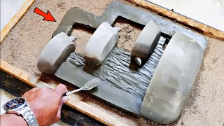 Cement Craft - Amazing Beautiful Indoor Tabletop Waterfall Fountain | Best Handmade Water Fountains