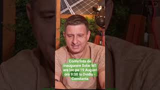 Va astept pe 19 August de la ora 9:00 la Ovidiu