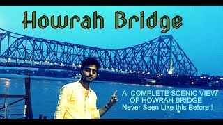 Howrah Bridge's Incredible view from Hoogly River | Ahiritola Ghat | Howrah Bridge of River Ganges