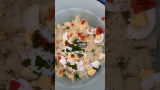 POTATO SALAD😍😍#viral #tiktok #shortsvideo #trending #relatable #jamaica #food #foodie #potatosalad