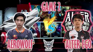 Genflix Aerowolf vs Alter Ego GAME 2 MPL ID Season 7 Week 5 Day 2