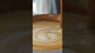 Satisfying Cup of Coffee. Cappuccino #shortvideo