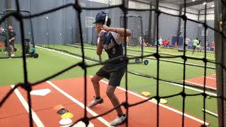 Jalen Moton training with Drew Cumberland 13 years old