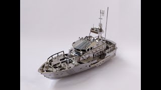 3D Metal Model Lifeboat (Металлический конструктор 3D Спасательный Катер)