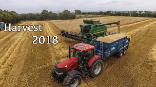 Harvest 2018  - Case Puma 230 and kane Trailers