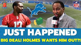 URGENT NEWS! GREAT NEWS? BIG TRADE FOR LIONS? SMART MOVE FOR HOLMES! DETROIT LIONS NEWS DRAFT 2024