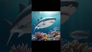 Unique Personality of the Yellowfin Shark: Resilient Hunter of the Sea part1 #viral #air