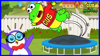 Learning about Gravity with Gus The Gummy Gator! Science Videos For Kids