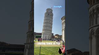 Tower of Pisa Italy : world wonder #shorts #short