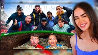 Rose Reacts to SIDEMEN VS 40 YOUTUBERS ULTIMATE HIDE & SEEK!